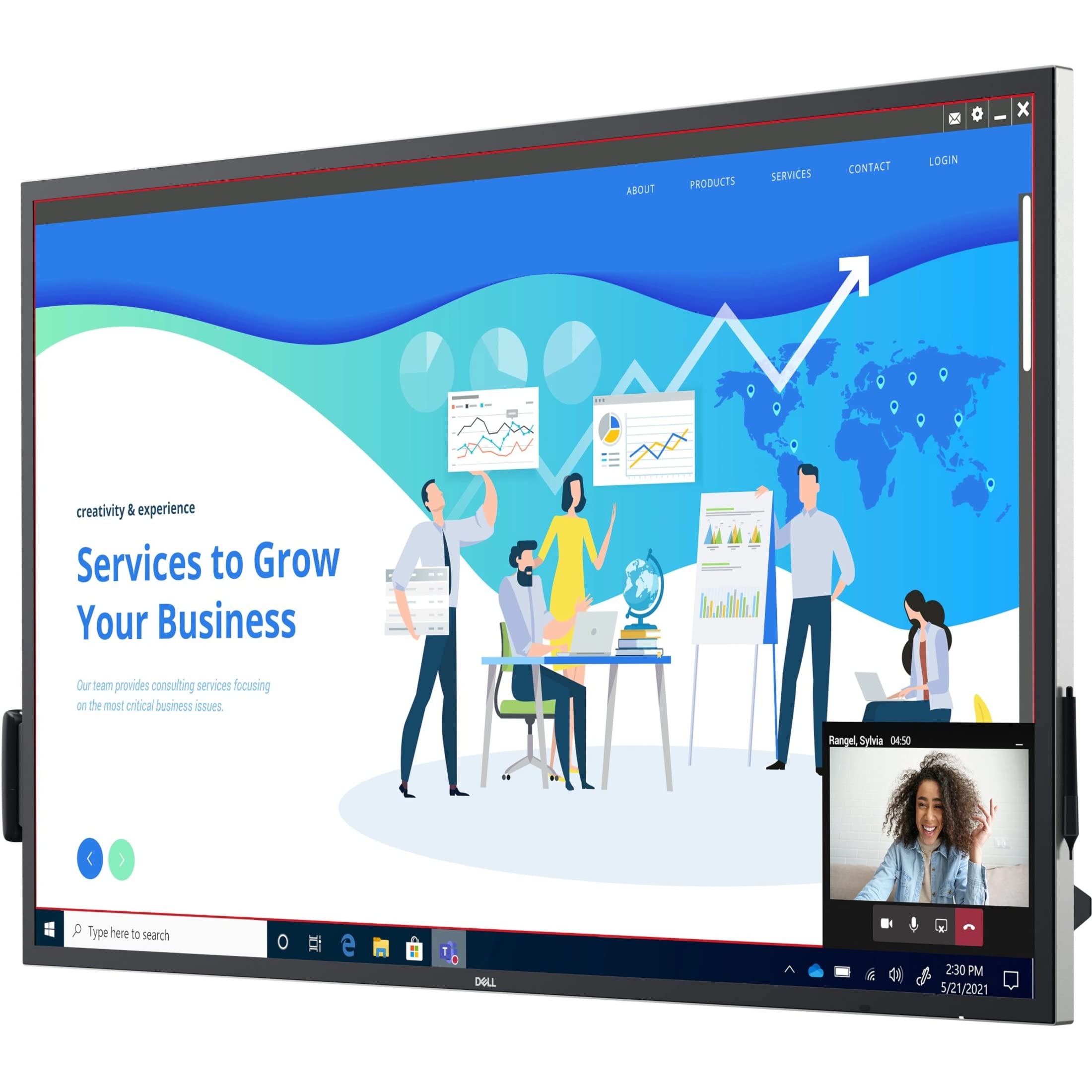 DELL モニター Amazon.com: Dell Interactive C6522QT 65